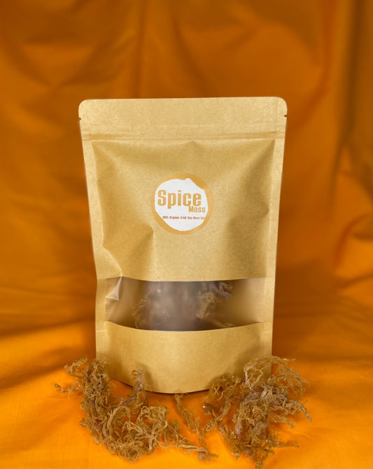 100% Organic Caribbean Wildcrafted Golden Sea Moss - Dried